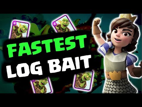 NEW BAIT META IS OP IN CLASH ROYALE | Best Log Bait Deck in Clash Royale