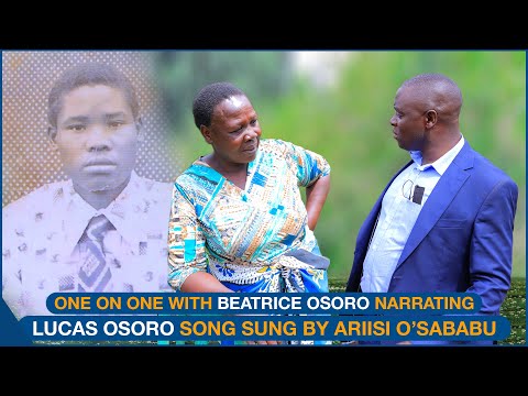 ONE ON ONE WITH BEATRICE LUKAS S, NARRATES ABOUT HER LATE HUSBAND LUKAS OSORO OMARE SUNG BY ARIISI