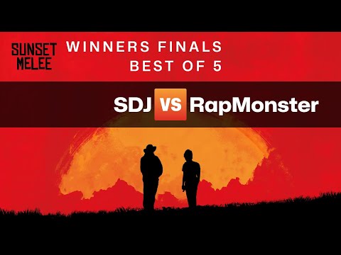 Sunset Melee Winners Finals — SDJ vs RapMonster — Super Smash Bros. Melee