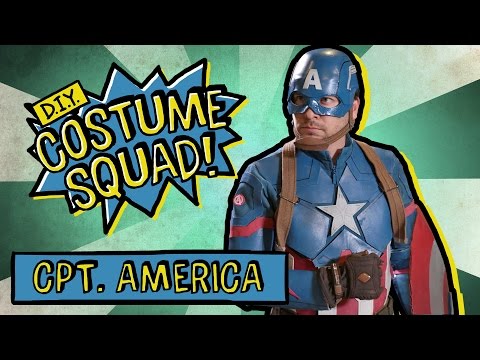 Make Captain America's Suit & Shield - DIY Costume Squad Video