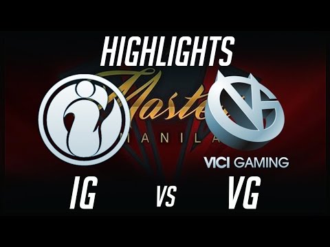 iG vs VG Quarterfinals The Manila Masters China Highlights Dota 2 by Time 2 Dota #dota2