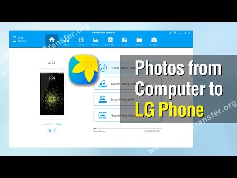 Photos to LG Phone | How to Switch Photos from Computer to LG Phone