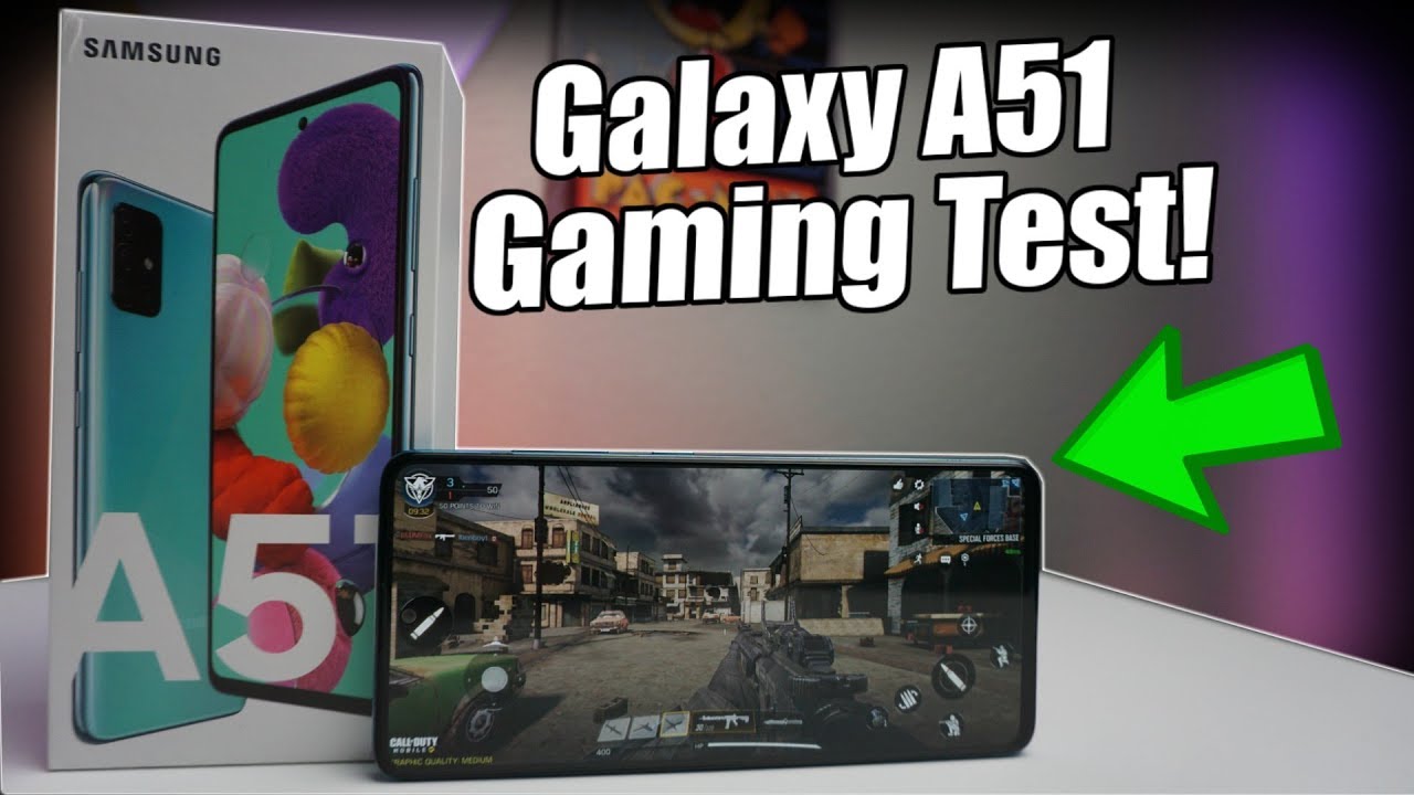 Samsung Galaxy A51 Gaming Test | Is It Good?