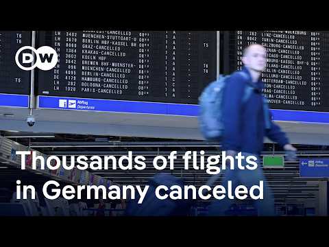 Germany: Thousands of flights halted as workers strike at 13 ...