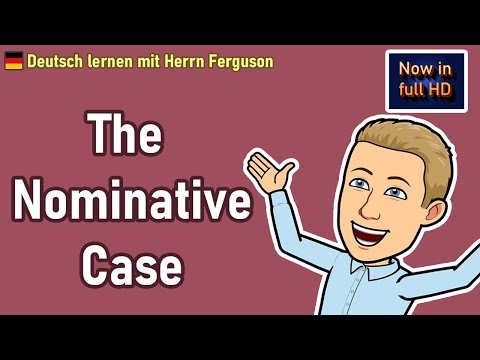 Mastering the Nominative Case in German: A Complete Guide! (Beginner / A1-A2) - 1080p/Full HD 🔥