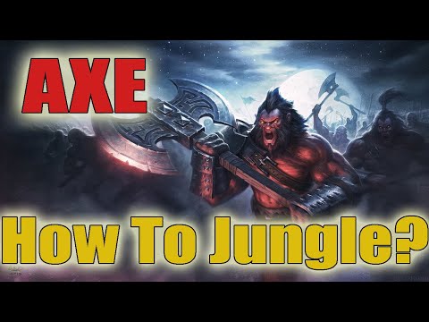 DoTa 2 How To Jungle AXE Patch 7.34