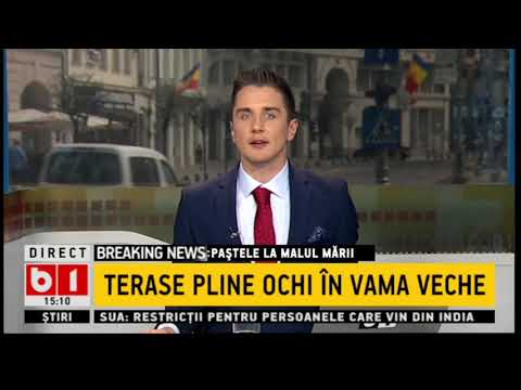 STIRI B1 ORA 15.00 DIN 1 MAI 2021 - IMAGINI IMPRESIONATE - S-A APRINS LUMINA SFANTA LA IERUSALIM