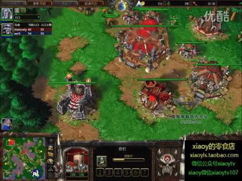 大哥，你对不起我  魔兽xiaoy解说120 vs xiaokk