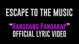 Ann Mateo &amp; Escape - Hanggang Pangarap (Lyric Video)