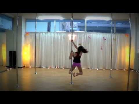 Pole Art Routine 18 - Level 1 (Rihanna - Diamonds)