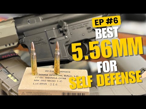 Best 5.56 223 ammo for self defense? EP#6 Black Hills mk262 MOD 1-C #selfdefense #firearmtraining