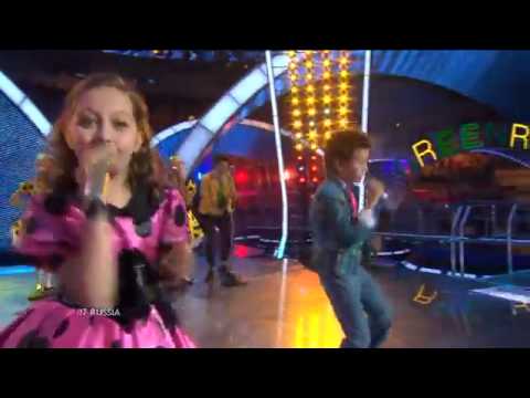 Junior Eurovision 2010 Russia Саша Лазин и Лиза Дрозд  «Boy and girl»  Детское Евровидение