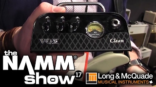 Video thumbnail for L&M @ NAMM 2017: Vox MV50 Hybrid Tube Amp Heads & BC Cabinets by Long & McQuade Musical Instruments