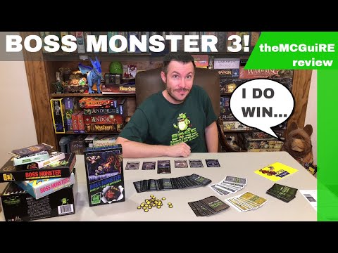 theMCGuiRE review looks at BOSS MONSTER 3: RISE OF THE MINIBOSSES