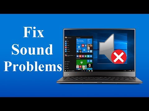 Fix Windows 10 Sound Problems - Howtosolveit Video