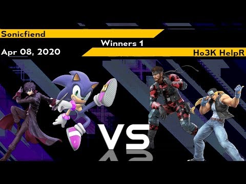 [Smash Ultimate] XeNOwifi 4 (Winners 1) - Ho3K HelpR vs Sonicfiend