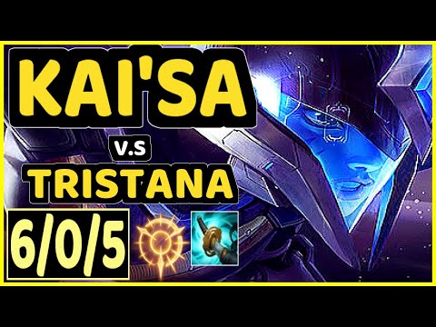 HJäRNAN (KAI'SA) vs TRISTANA - 6/0/5 KDA BOTTOM ADC CHALLENGER GAMEPLAY - EUW
