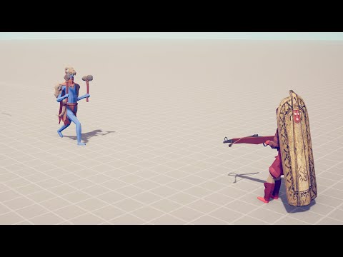 PAVISE CROSSBOWMAN vs EVERY UNIT - Totally Accurate Battle Simulator