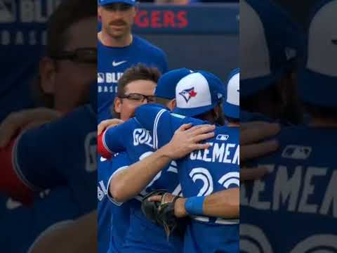 The Blue Jays win the division series after 10 years! #bluejays #toronto #mlb #baseball #sports