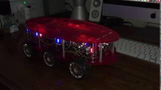 EPQ | Robotic Rover | LED random pattern demo