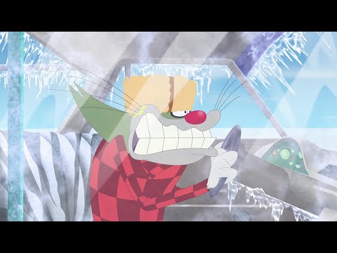 Oggy and the Cockroaches - FREEZING COLD (S07E58) CARTOON | New Episodes in HD
