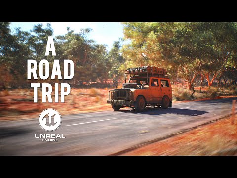 Unreal Engine 5.6.1 render II "A ROAD TRIP" II #render #unrealengine5 #megascans