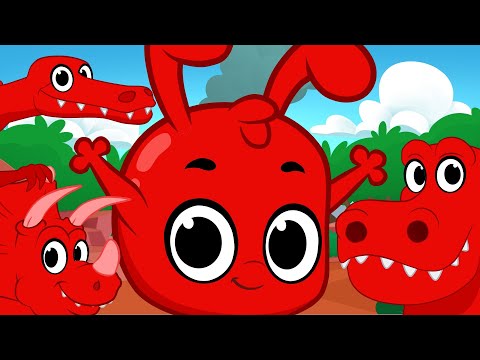 Morphle and the Dinosaurs (+1 hour funny Morphle kids videos compilation with cars, trucks, bus etc)