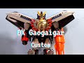 Custom DX Takara Gaogaigar Articulation And Vehicle Mods How To Make Knees From Scratch