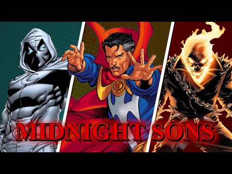 MIDNIGHT SONS IL TEAM OCCULTO DELLA MARVEL (Doctor Strange, MoonKnight, Ghost rider...)