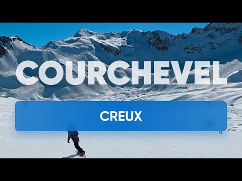 Creux (Blue), Courchevel Ski Resort, 3 Valleys, France
