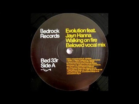 Evolution Feat. Jayn Hanna - Walking On Fire (Beloved Vocal Mix) [Bedrock Records 2002]