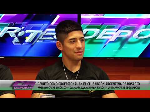 Lautaro Casas en vivo en los estudios de CR Deportes