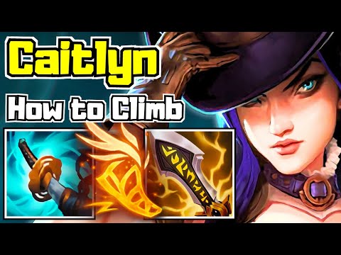 How to Play Caitlyn in Low Elo - Season 14