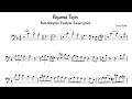Slide Hampton- 'Pajama Tops' Trombone Transcription