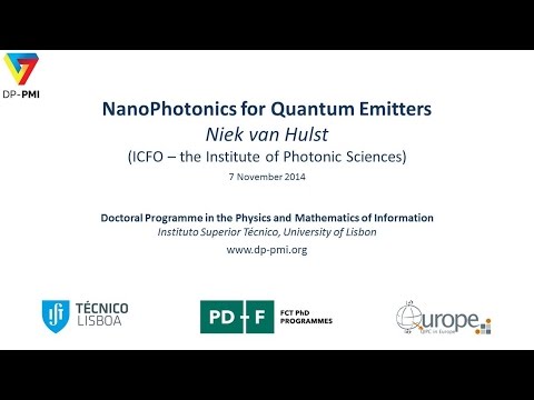 DP-PMI - QIT 2014 - Lecture 6: Niek van Hulst
