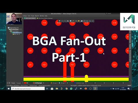 BGA Fanout Tutorial Part-1 By Jorge De Castro