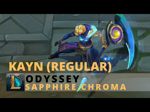 Odyssey Kayn (Regular) Sapphire Chroma - League Of Legends