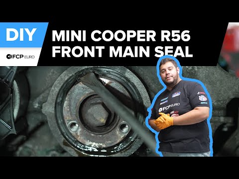 MINI R56 Front Crankshaft Seal Replacement DIY (2007-2016 R56/R57 MINI Cooper, R60 Countryman)
