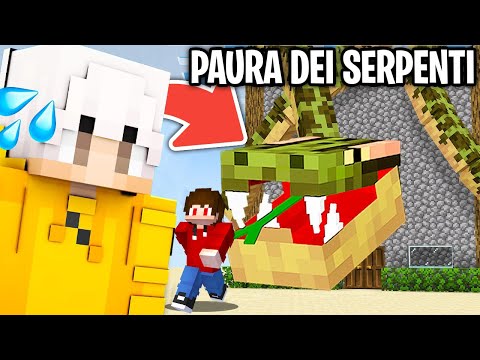 Ho TROLLATO il MIO AMICO con la SUA PAURA PIU' GRANDE su Minecraft