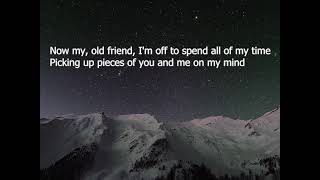Mandolin Orange- Picking up pieces karaoke