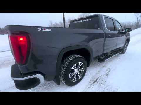 2019 GMC Sierra 1500 Crew Cab Standard Box 4-Wheel Drive SLE in Black for sale at Selkirk GM in Selkirk, MB