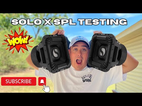 Kicker SOLO X 12 SPL Testing!