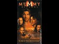 Opening To The Mummy Returns 2001 VHS