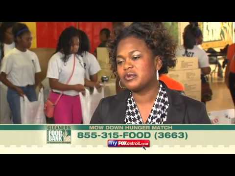 Gleaners Double Your Donation Day 10/6/14 - Principal Pearson