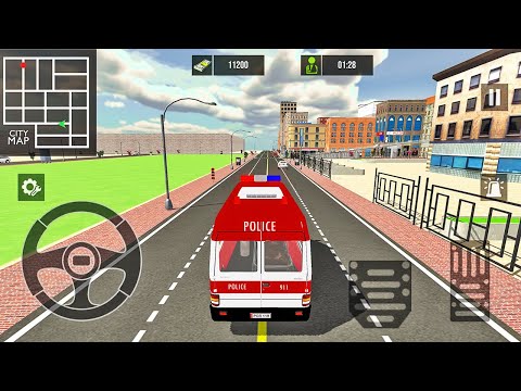 Police Ambulance Van Driving #4 - 911 Emergency Rescue Simulator - Android Gameplay