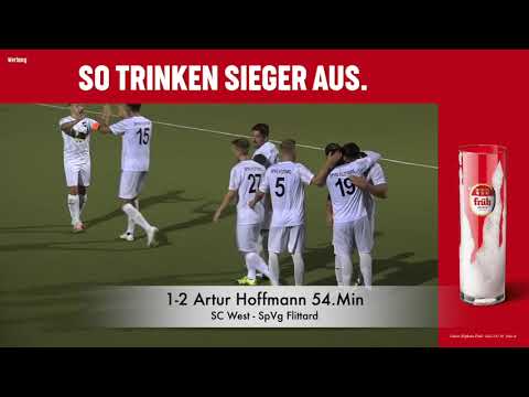 SC West vs SpVg Flittard I Pass Schuss Tor