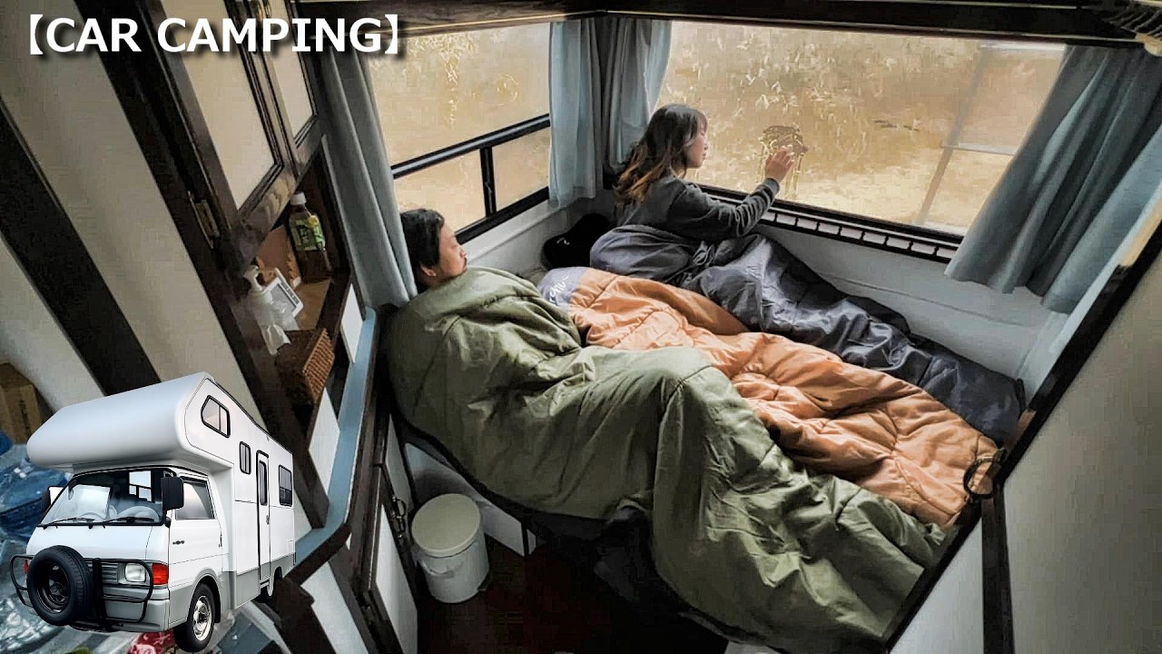 旧車キャンピングカー｜納車後に車中泊でリタイヤ寸前！今後の課題が浮き彫りに