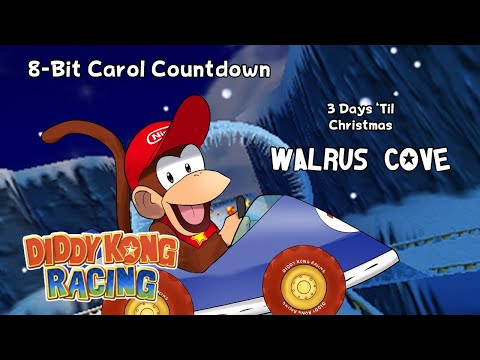 8-Bit Carol Countdown 3 - Walrus Cove WITH LYRICS - Diddy Kong Racing Cover