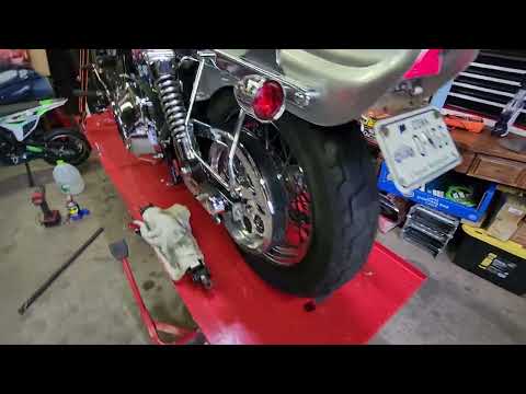 Harley Davidson 1340 evo with 10.25 to 1 compression Andrews ev 59 camshaft 1000 rpm idle.