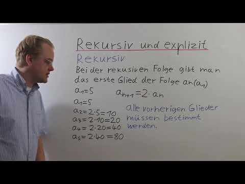 Rekursiv Und Explizit 10. Klasse